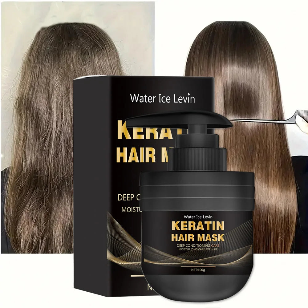 Keratin Hair Mask 100g Repairing Treatment for Damaged Frizzy Hair