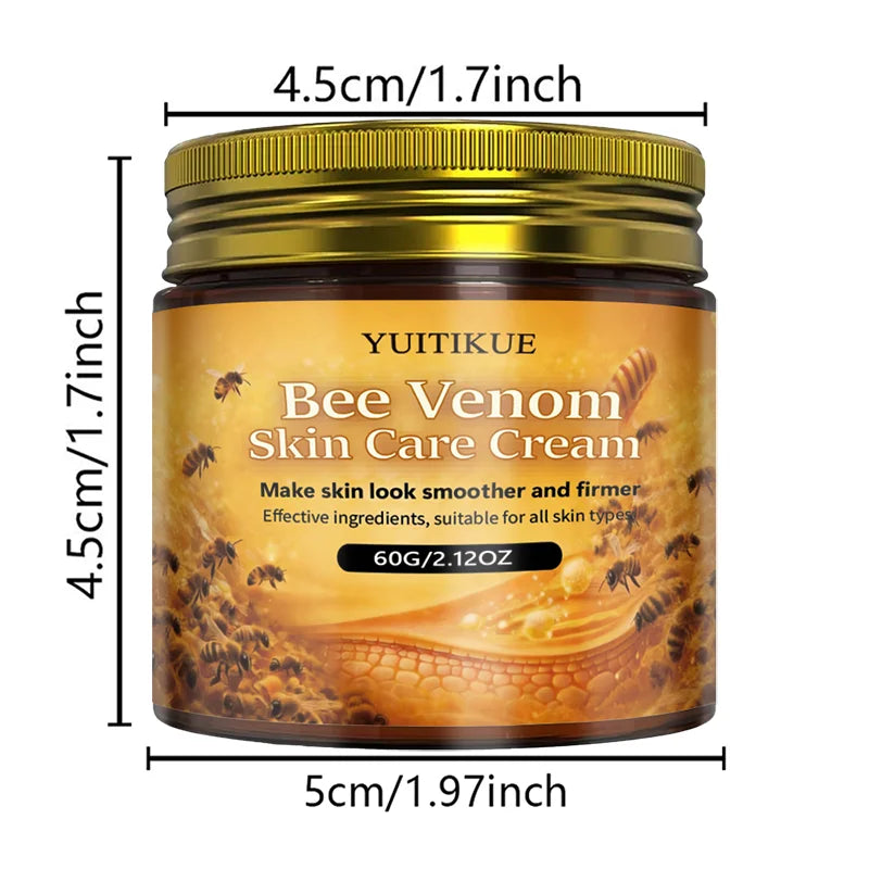 YUITIKUE Bee Venom Face Cream Firming Moisturizer for Smooth Skin - 8
