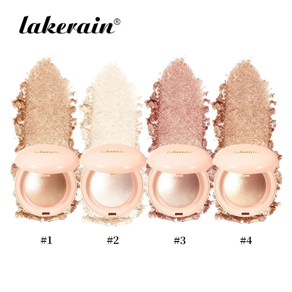 Silken Touch Shimmer Highlighter Powder for Radiant Glow
