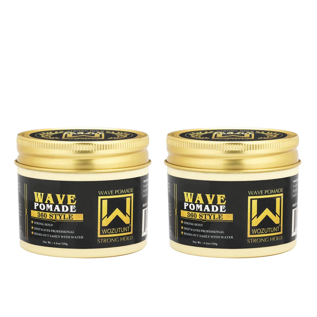 120g Strong Hold Hair Pomade for 360 Wave Styling