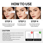 Dual-Ended Waterproof Foundation Stick with Built-in Brush