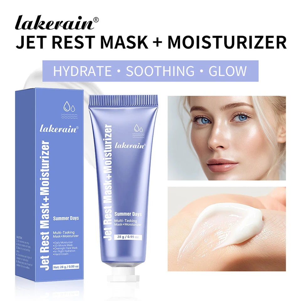 2-in-1 Hydrating Face Moisturizer and Nourishing Overnight Mask