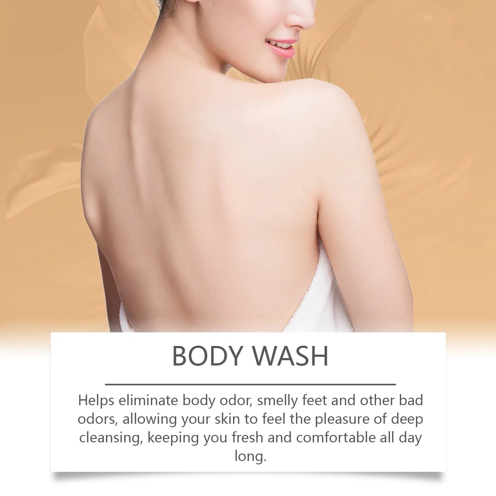 Persimmon Body Wash Deodorant Shower Gel for Men and Women 100ml