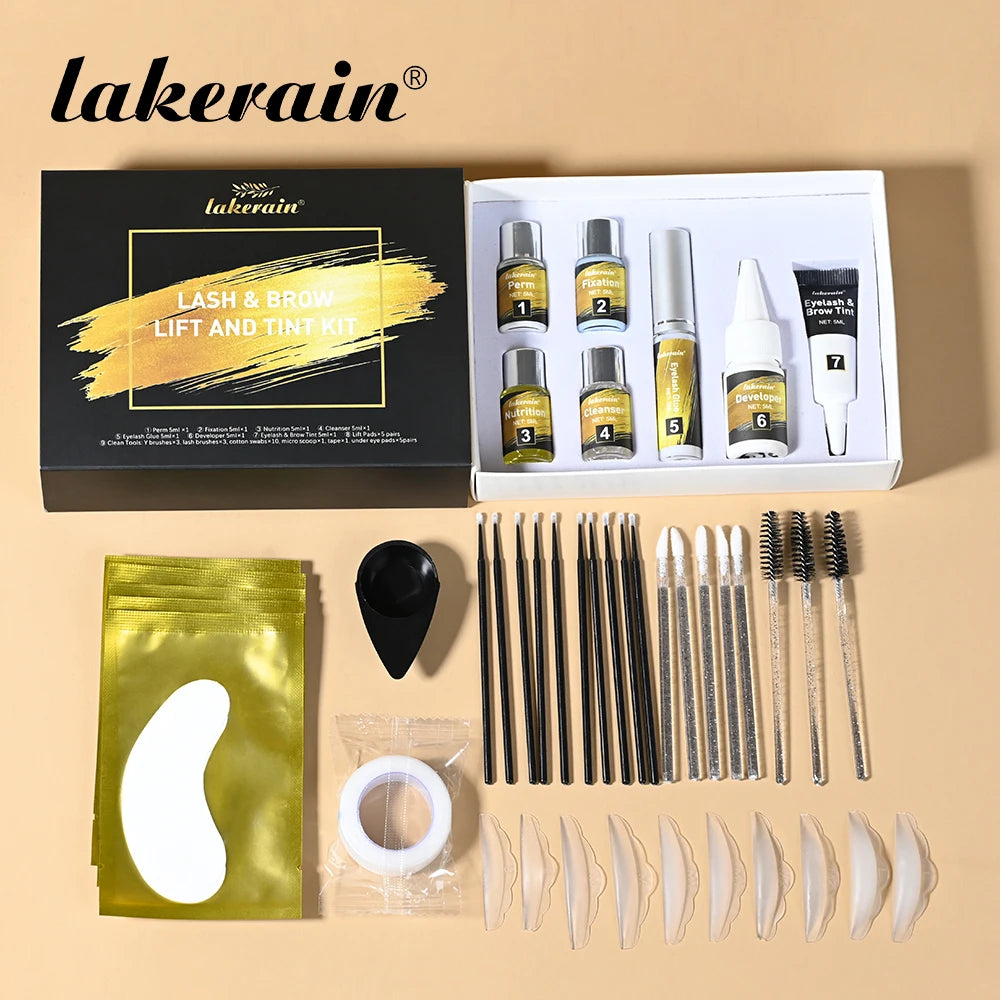 Professional Lash Lift and Brow Lamination Tinting Kit