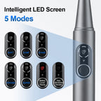 Visual Ultrasonic Tooth Cleaner with HD Camera for Tartar Removal