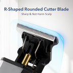 Professional Cordless Hair Trimmer with Digital Display