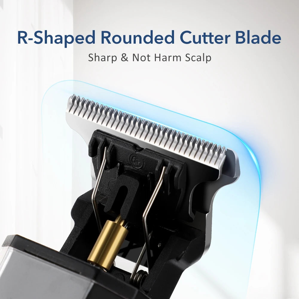 Professional Cordless Hair Trimmer with Digital Display