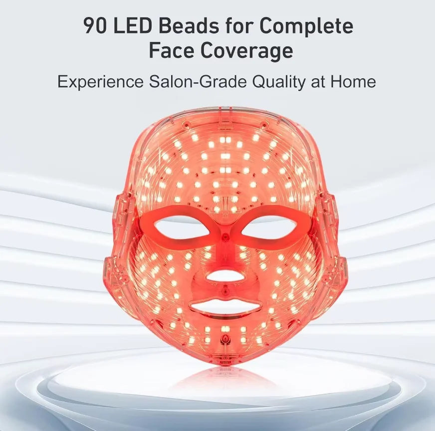 7-Color LED Light Therapy Face Mask for Skin Rejuvenation