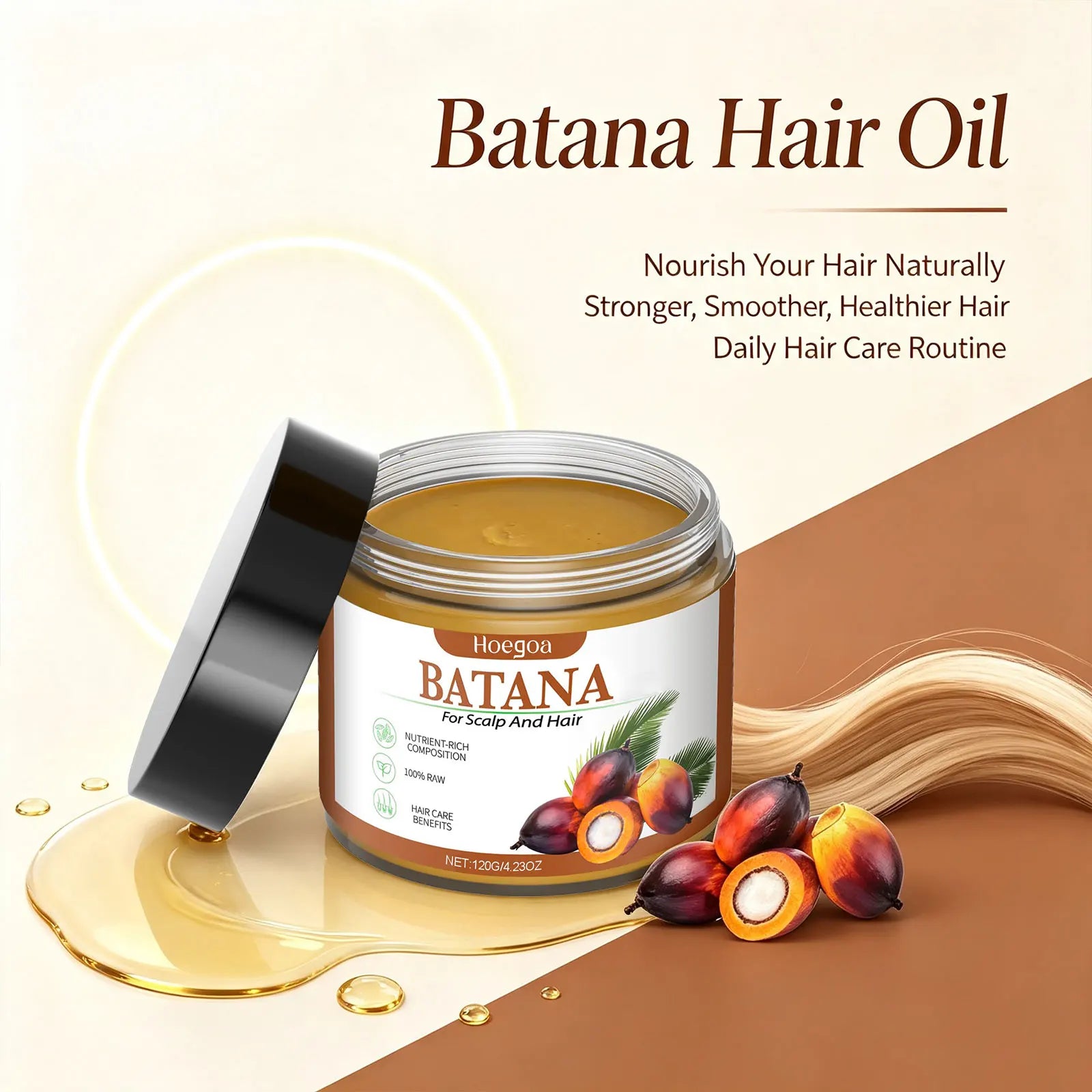 Batana Hair Mask for Deep Repair and Scalp Nourishment - 2