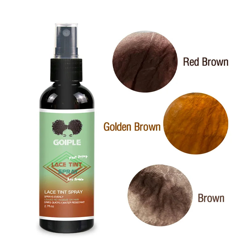 Goiple Lace Wig Installation Kit Adhesive Tint Spray and Edge Control