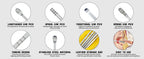 Stainless Steel Ear Wax Removal Tool Kit with Travel Case