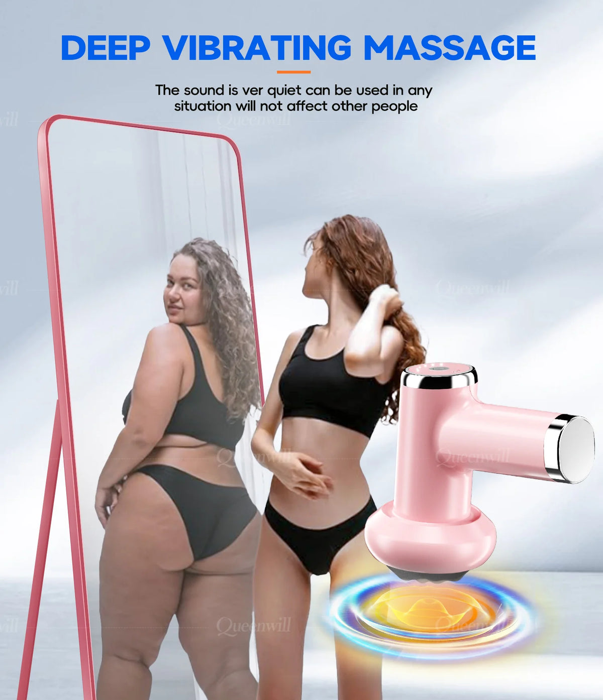 Portable Electric Body Sculpting and Cellulite Massage Device