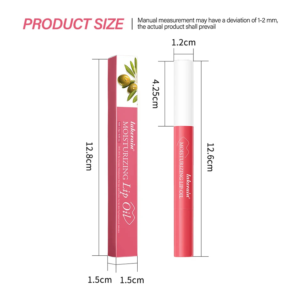 Hydrating Lip Oil Serum for Smooth and Plump Lips