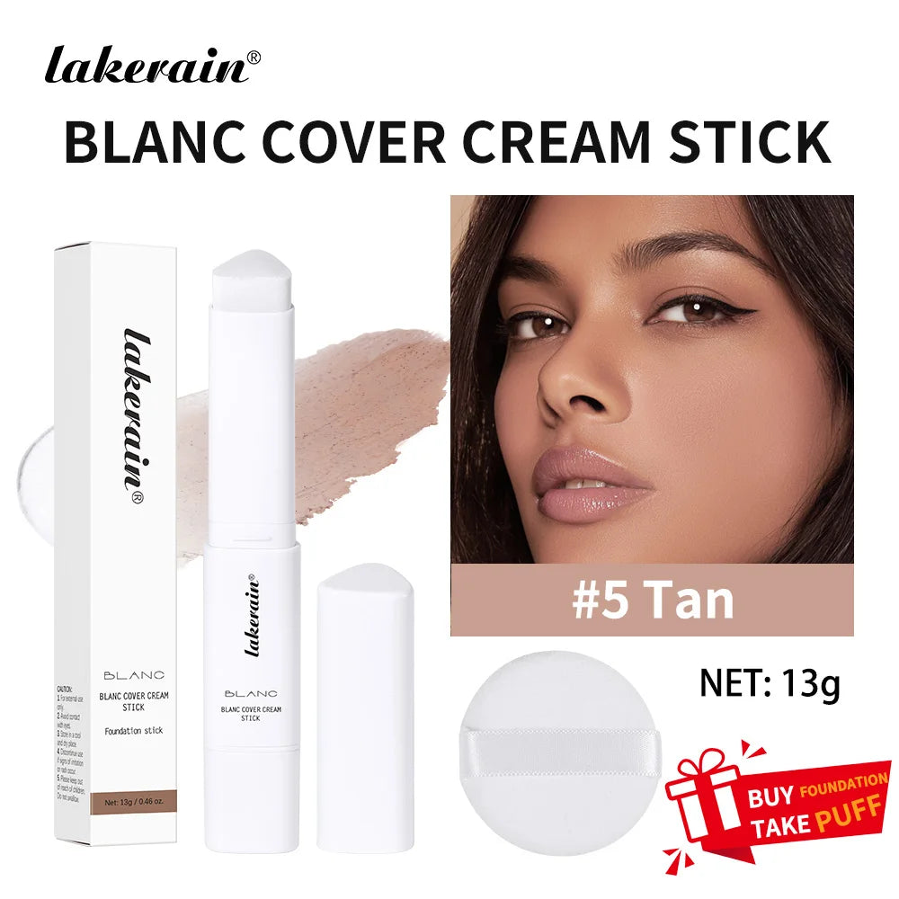 Color-Changing Foundation Stick with Built-in Brush