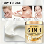 6-in-1 Anti-Wrinkle Face Cream Collagen Firming Moisturizer