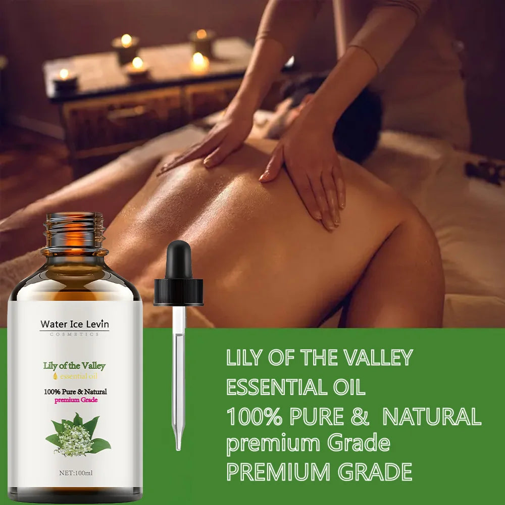 Lily of the Valley Essential Oil Moisturizing Face and Body Massage Oil - 5