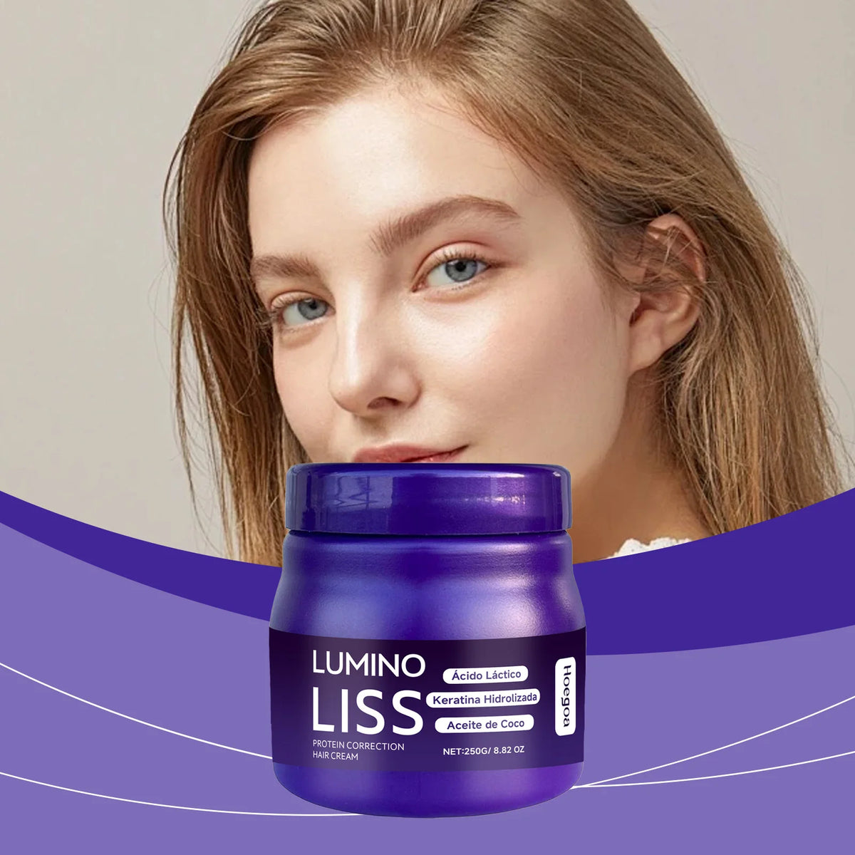 Protein Correction Hair Straightening Cream for Frizzy Hair