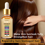 YUITIKUE 10-in-1 Castor Seed Hair Oil Rosemary Biotin Nourishing Serum