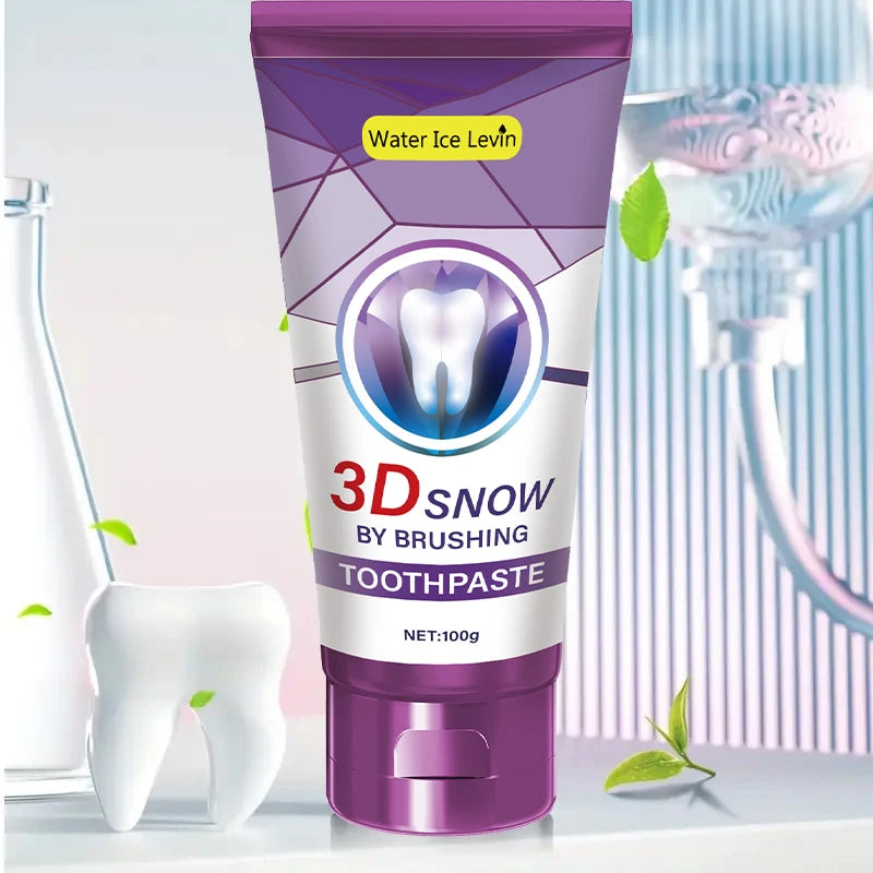 Purple Teeth Whitening Toothpaste Deep Stain Removal 100g - 5