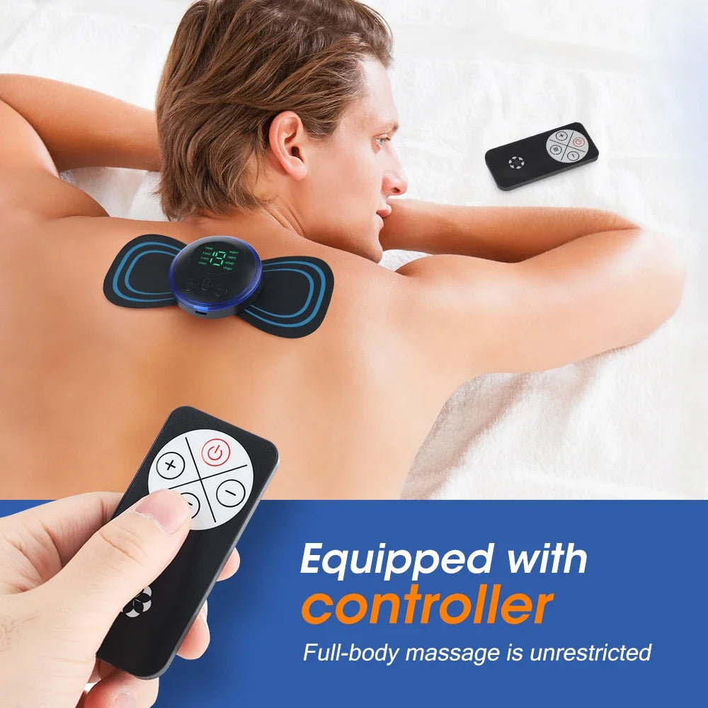 Portable Electric Body Massage Patch with 8 Modes