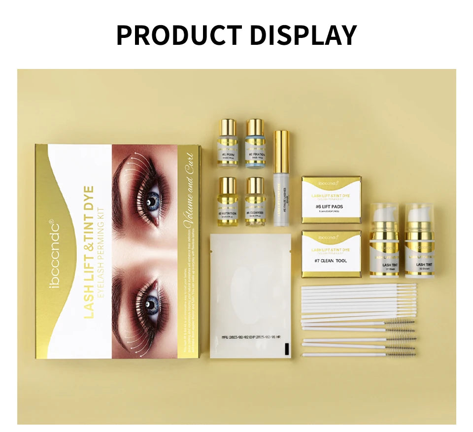 Professional Eyebrow Lamination and Tinting Kit