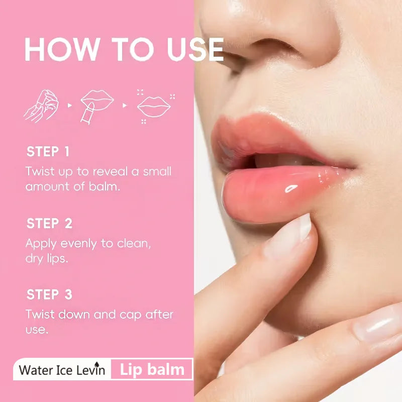 Water Ice Levin Niacinamide Lip Balm Moisturizing Hydrating Lip Care