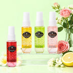 4 Piece Fragrance Spray Set Unisex Long Lasting Perfume Mist Collection
