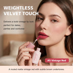 Velvet Matte Lip and Cheek Tint for Natural Makeup Look