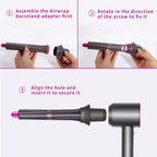 30mm Curling Attachment for Dyson Supersonic Hair Dryer Styling Nozzle