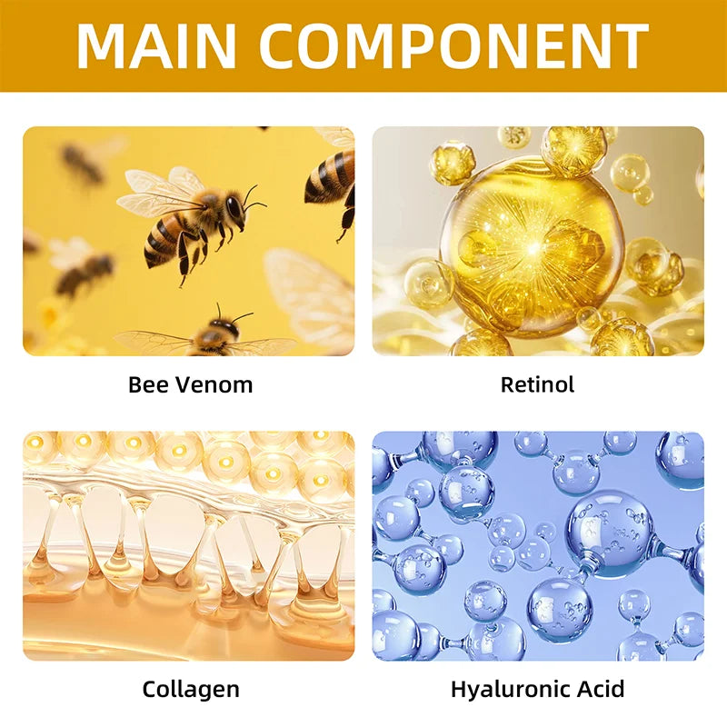 Bee Venom and Turmeric Collagen Face and Neck Firming Cream
