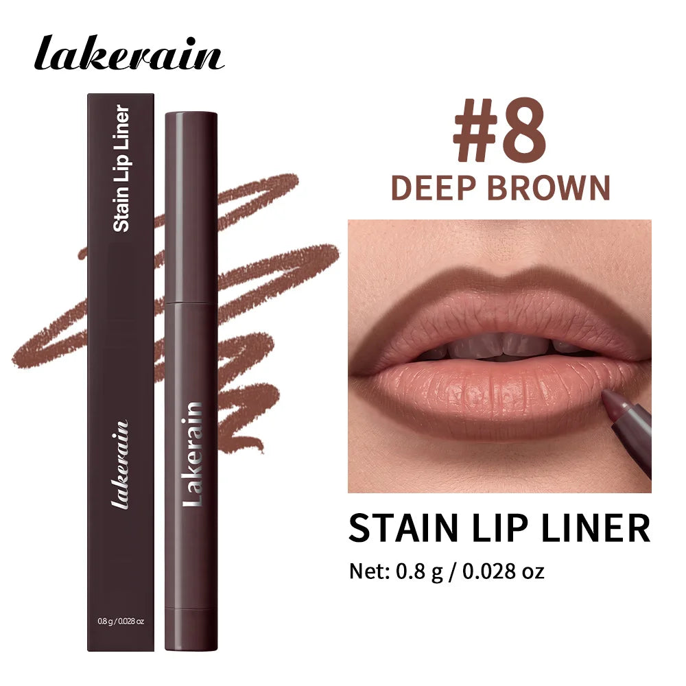 Waterproof Matte Lip Liner Pencil for Long-Lasting Lip Contouring