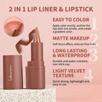 Hydrating Lip Liner and Gloss Makeup Set