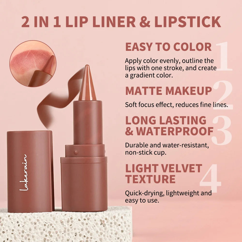 Hydrating Lip Liner and Gloss Makeup Set