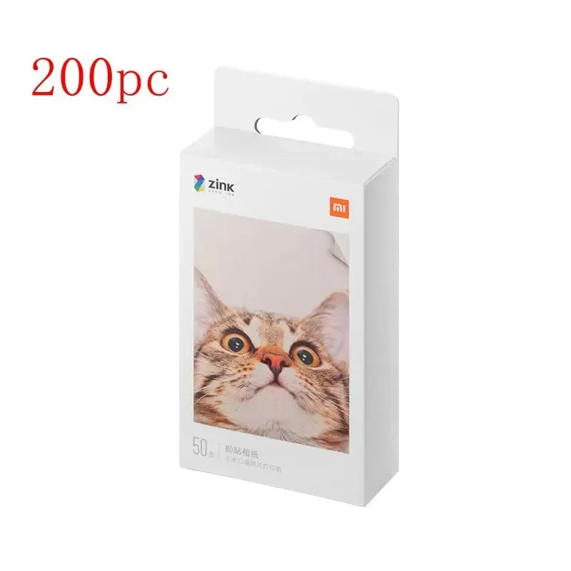 Mijia ZINK Pocket Printer Paper Self-Adhesive Photo Printing Sheets