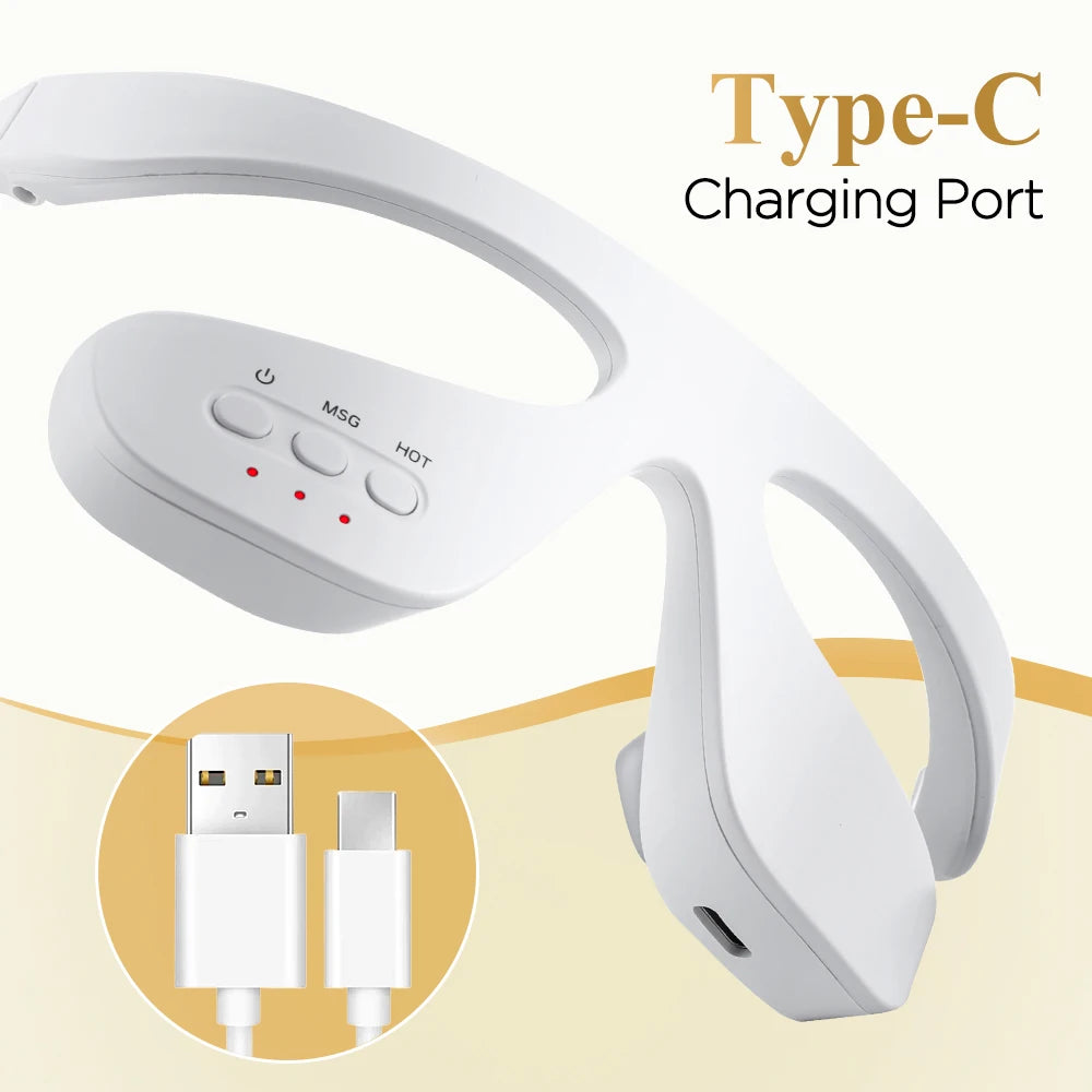 3D LED Red Light Therapy Eye Massager for Fatigue and Dark Circles