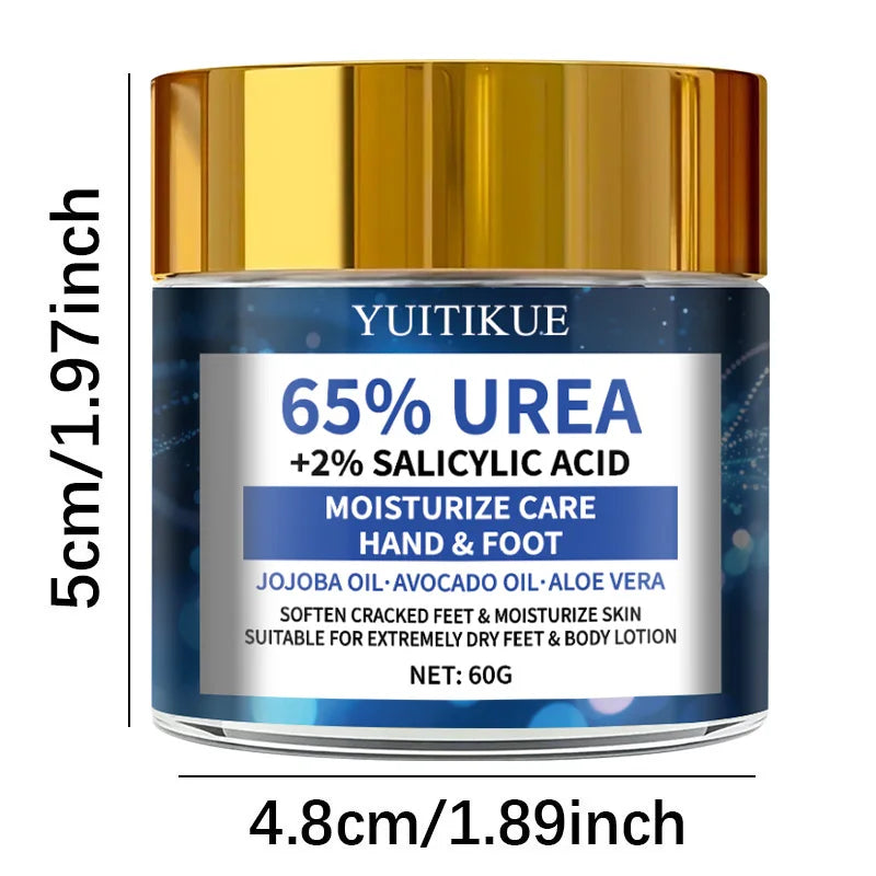 YUITIKUE 65% Urea Foot Cream Cracked Heel Repair Moisturizing Treatment - 9