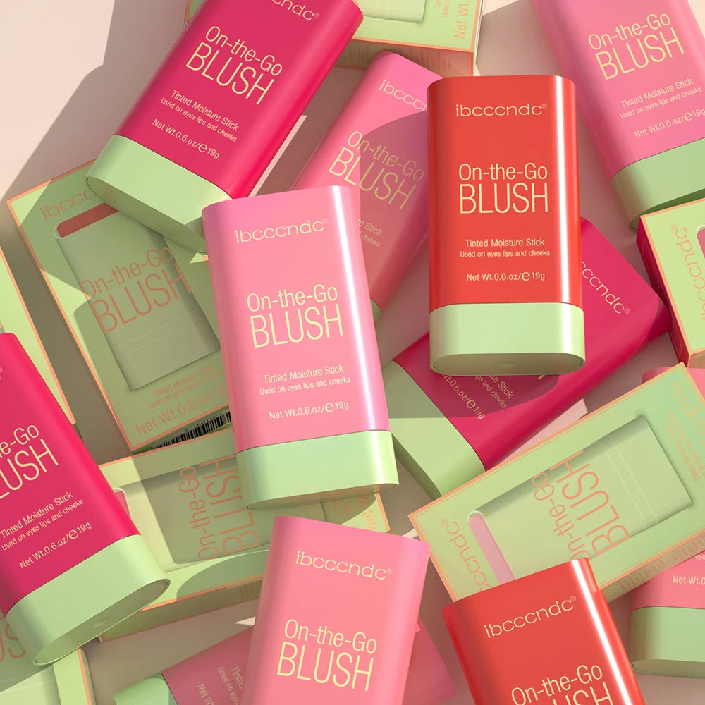 Cream Blush Stick for Lips and Cheeks