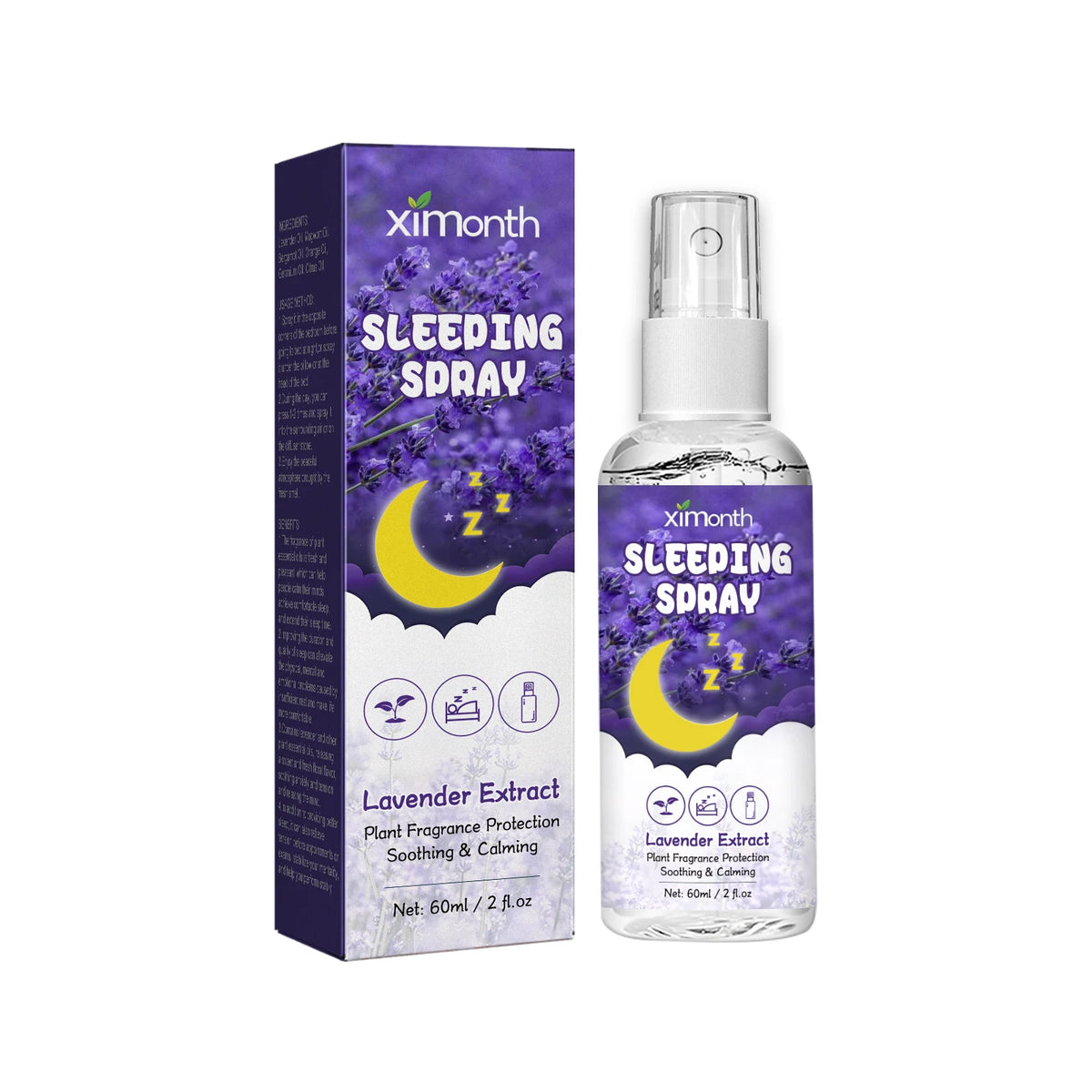Lavender Calming Sleep Mist for Restful Nights