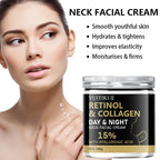 YUITIKUE Retinol Collagen Neck Cream 100g Firming Anti Aging Moisturizer