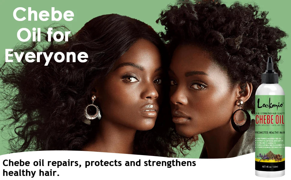 Lockmio Chebe and Batana Oil Hair Care Set for Healthy Nourished Hair