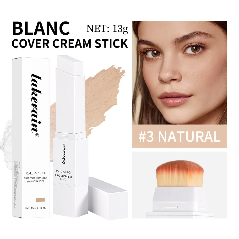 Color-Changing Foundation Stick with Built-in Brush - 1