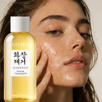 YUITIKUE Ginseng Cleansing Oil Moisturizing Makeup Remover Facial Cleanser