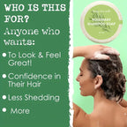 Rosemary Shampoo Soap Bar Natural Hair Growth and Oil Control Cleanser