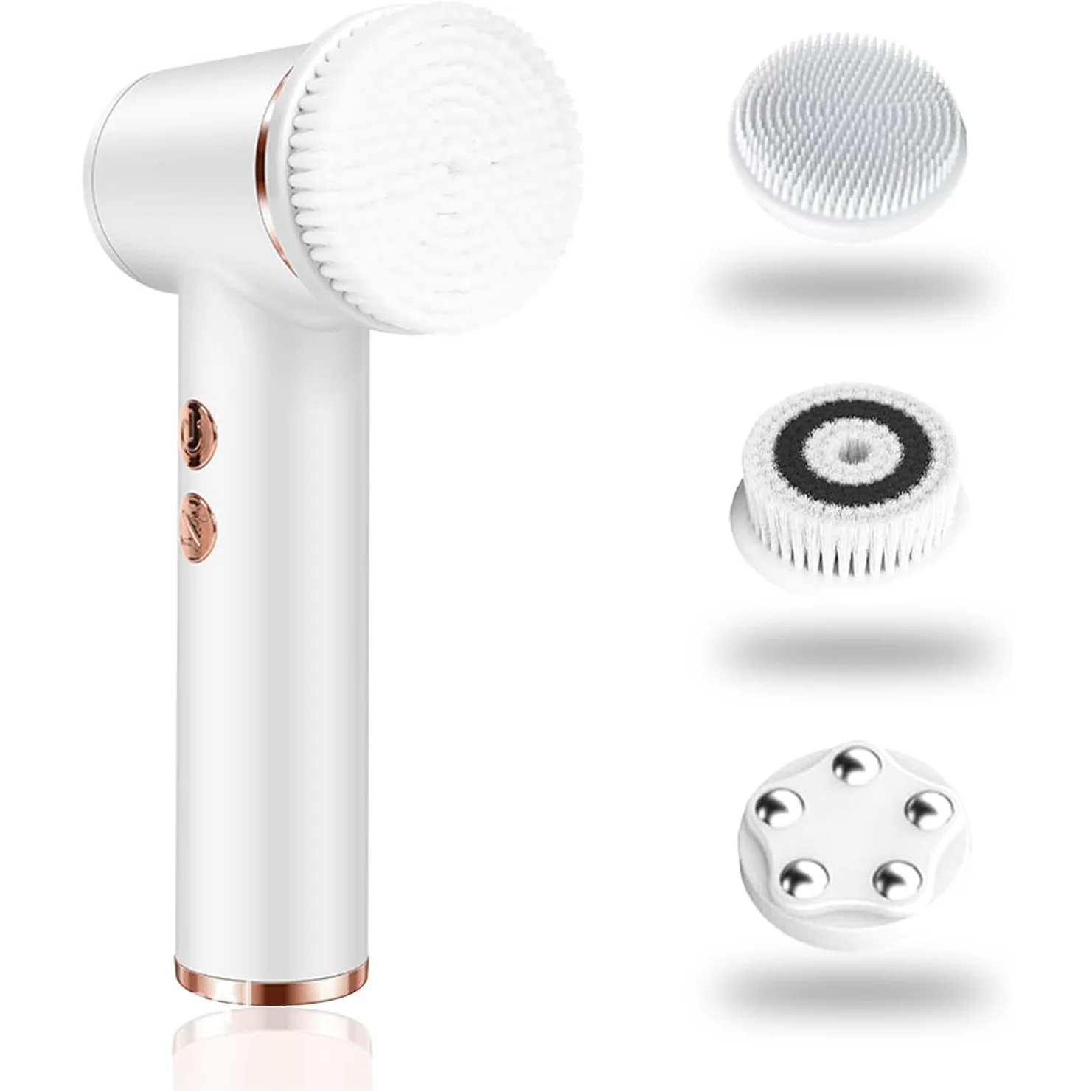 4-in-1 Electric Facial Cleansing Brush and Exfoliator - 10