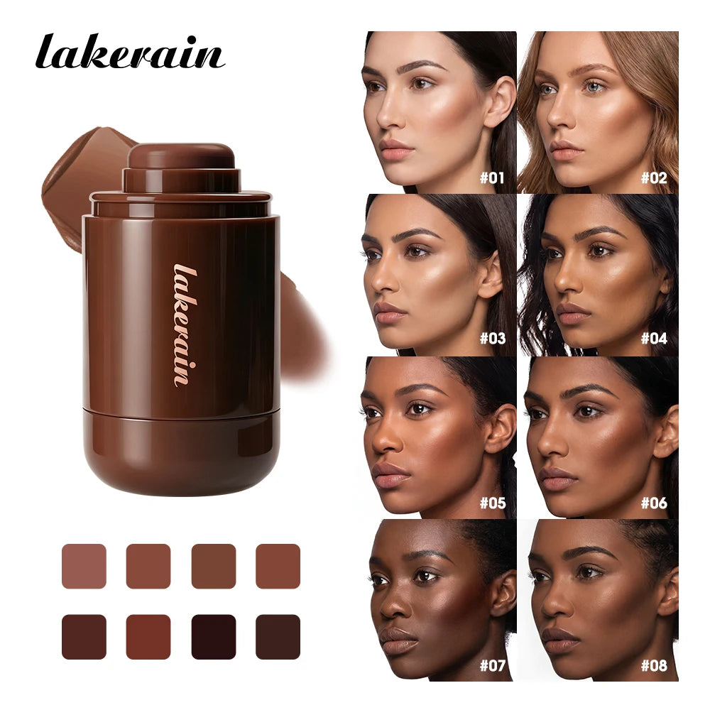 Cream Bronzer Contour Stick for Sculpted Face Makeup - 1