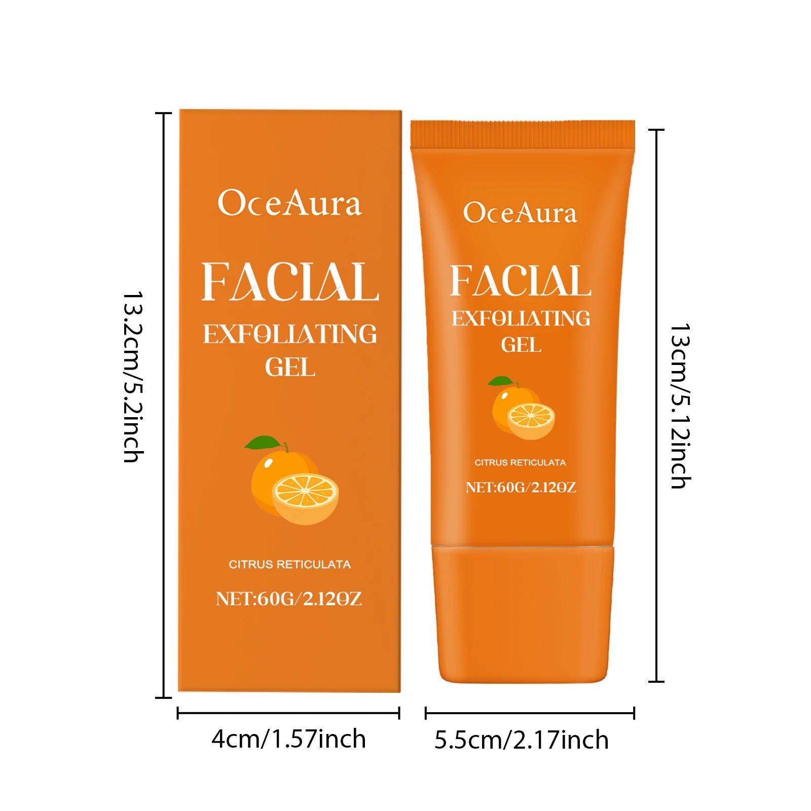 Brightening Orange Facial Exfoliating Gel - 6