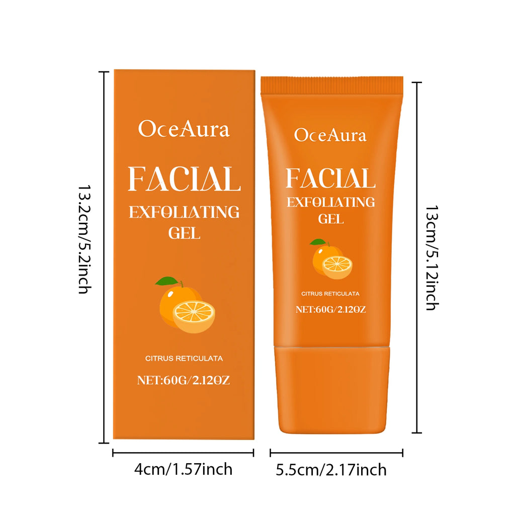 Brightening Orange Facial Exfoliating Gel