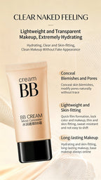 Hydrating BB Cream Full Coverage Matte Foundation Concealer