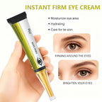 YUITIKUE Instant Firm Eye Cream Hyaluronic Acid Collagen Dark Circle Care