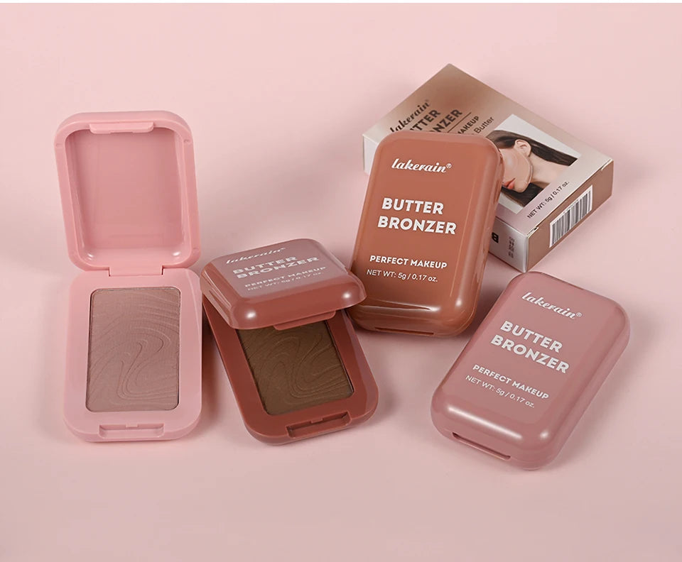 Soft Matte Butter Bronzer Powder for Face Contouring
